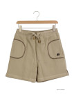 Short molleton femme MAYFLOWER SE9039S couleur sable léger