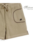 Short molleton femme MAYFLOWER SE9039S couleur sable léger