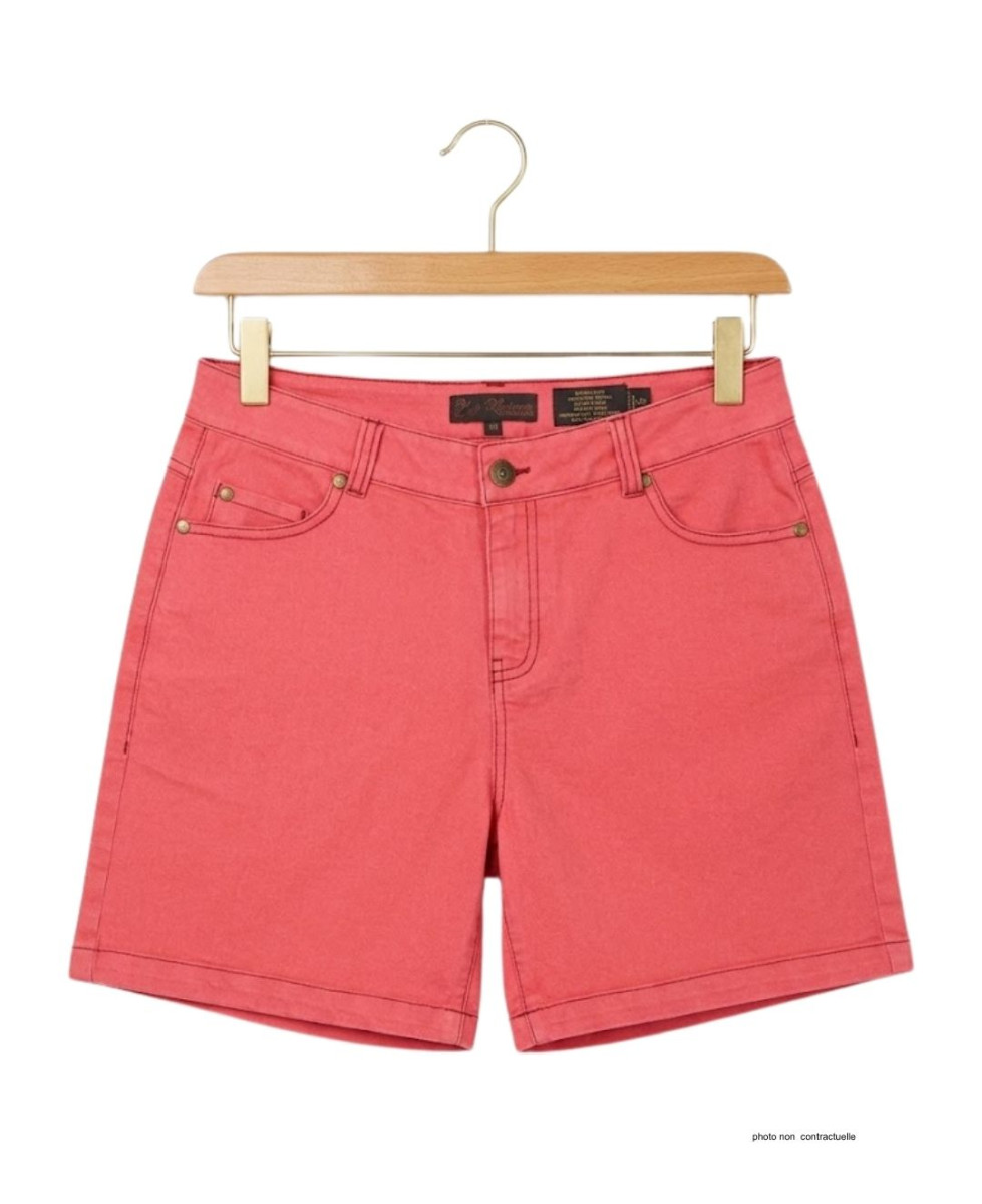 Short tissu extensible femme MAYFLOWER SHORTF301A confort