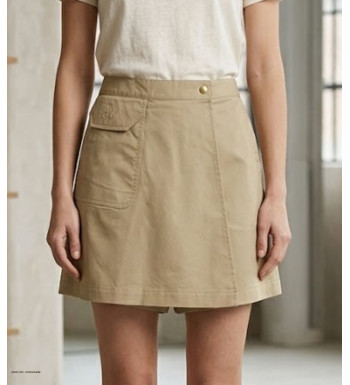 MAYFLOWER MARILOU1 Jupe-short stretch beige - Style & Confort