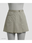 MAYFLOWER MARILOU2 Jupe-short stretch kaki - Liberté & Style