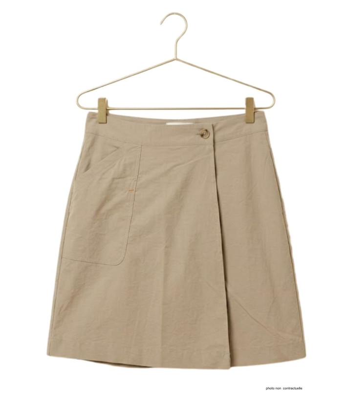 OGALO SE9047 - Jupe-short rando femme beige confort outdoor