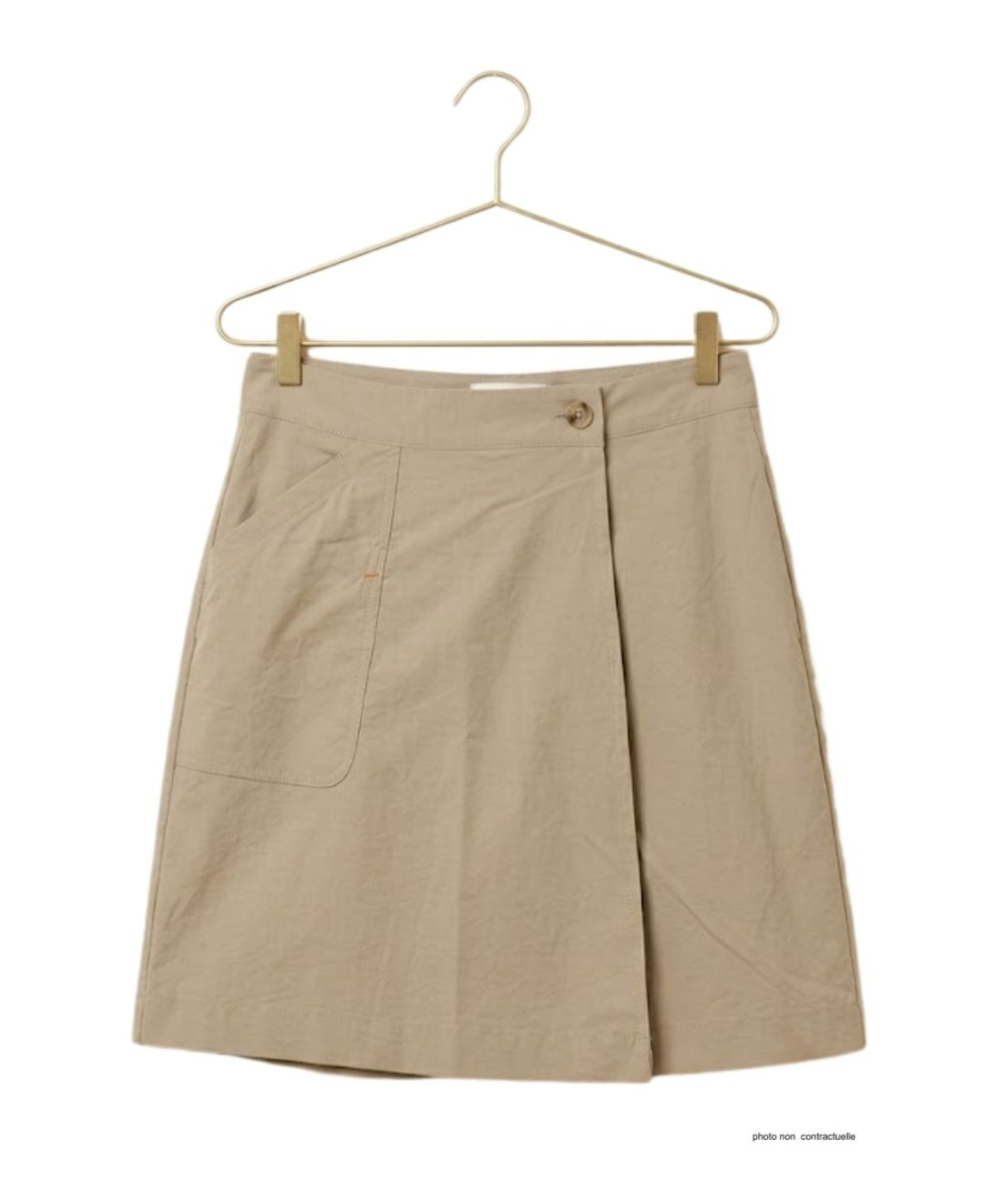 OGALO SE9047 - Jupe-short rando femme beige confort outdoor