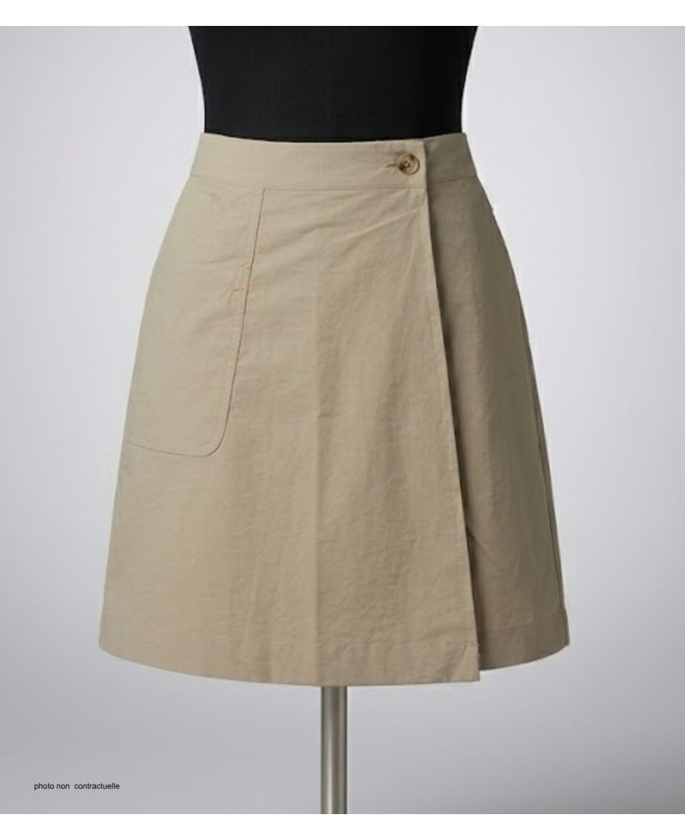 OGALO SE9047 - Jupe-short rando femme beige confort outdoor