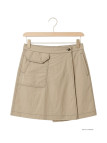 MAYFLOWER SOUDAN - Jupe-short rando femme beige légère