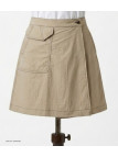 MAYFLOWER SOUDAN - Jupe-short rando femme beige légère