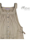 MAYFLOWER SE1165S - Blouse coton femme sable bretelles