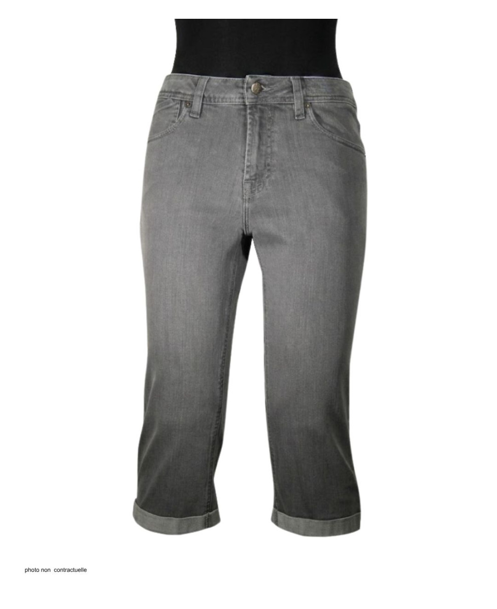MAYFLOWER 110076U001 - Pantacourt femme gris double stone