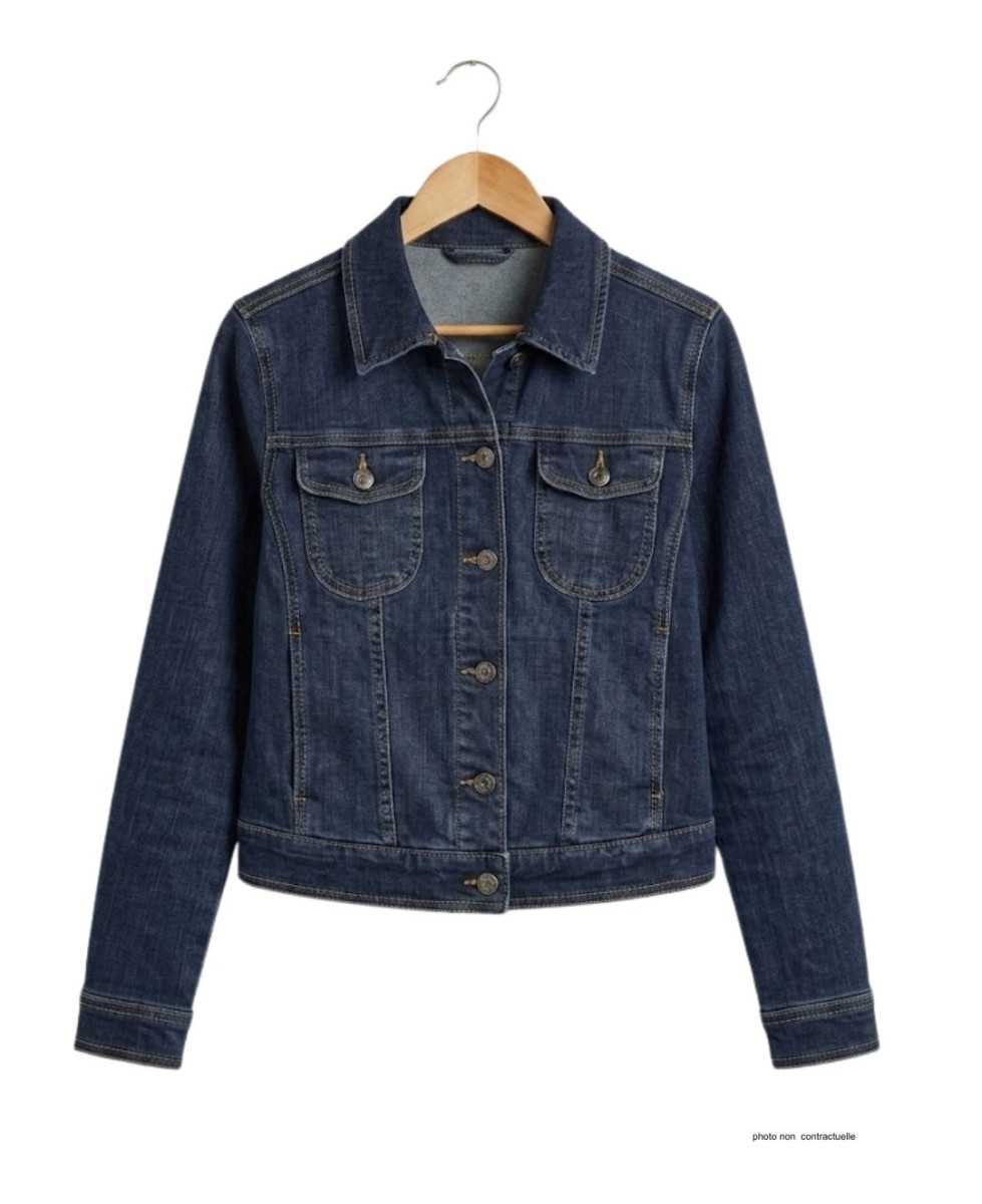 MAYFLOWER PF360 - Blouson en jean stretch léger femme