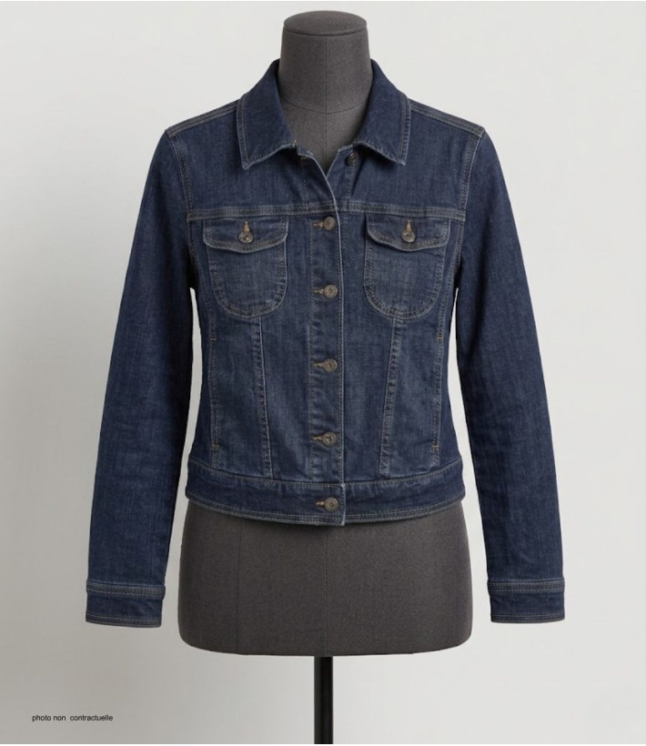 MAYFLOWER PF360 - Blouson en jean stretch léger femme