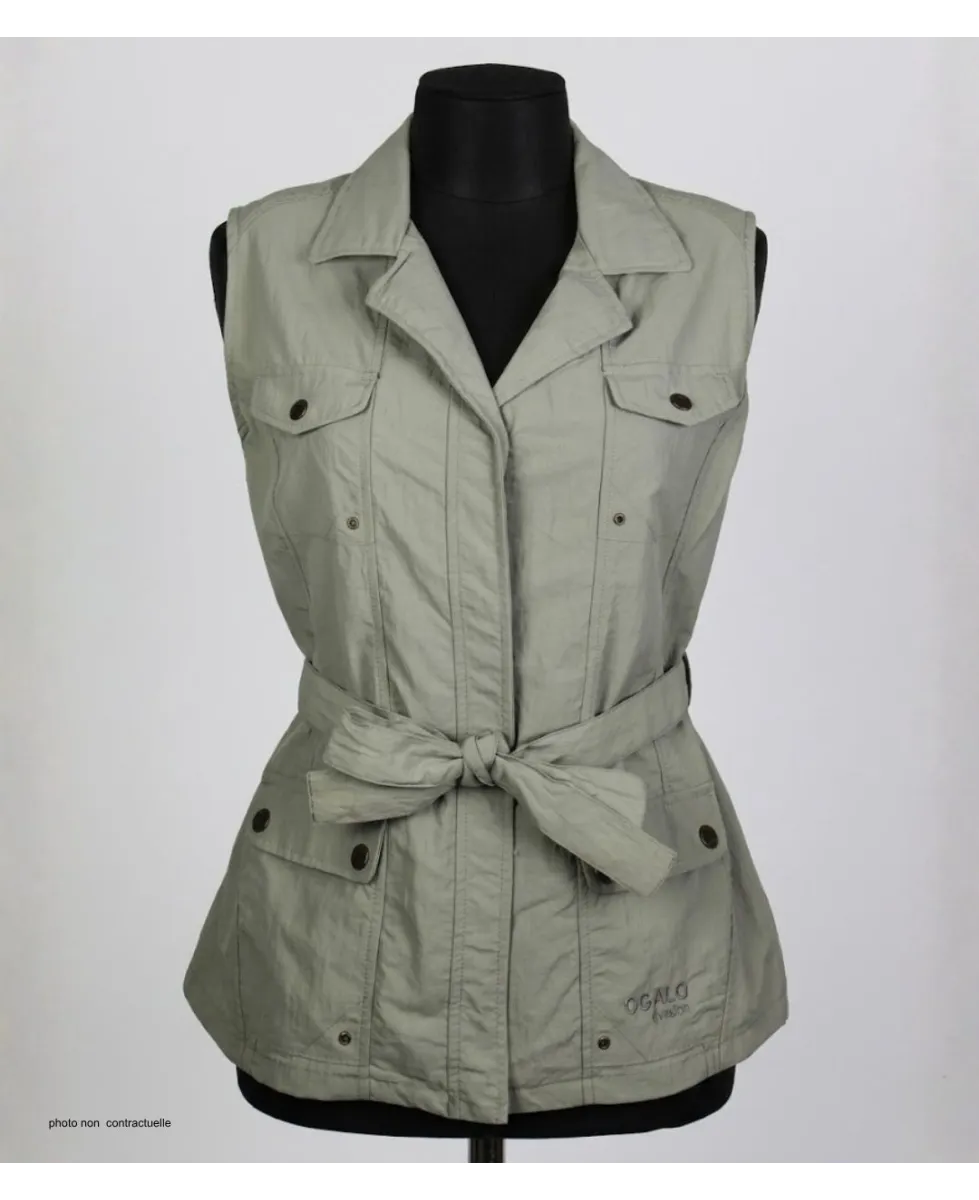 OGALO 111185U002 Gilet sans manches beige | Léger & Coupe-vent