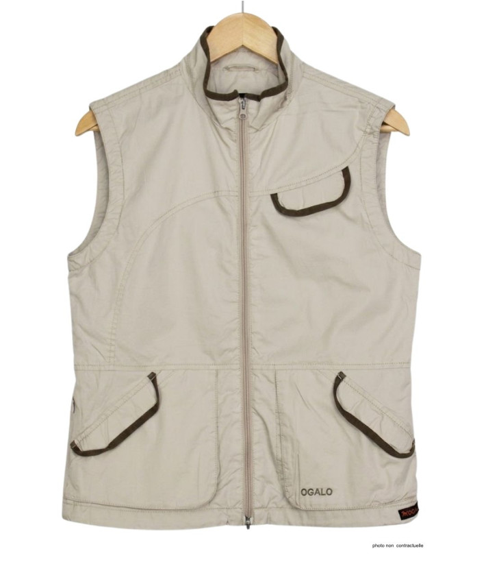 OGALO 211260U001 Gilet sans manches en coton | Confort Doux