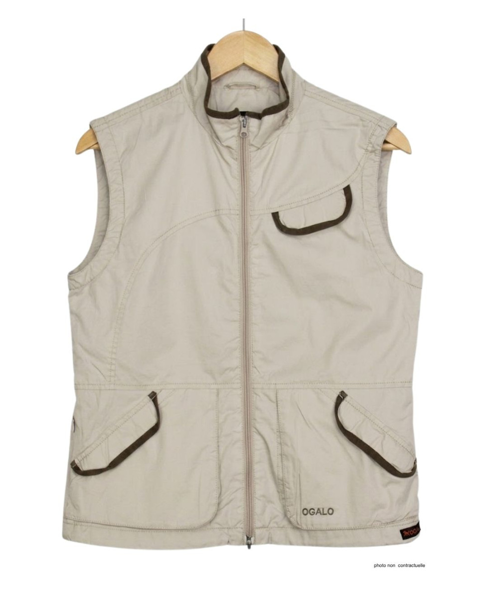 OGALO 211260U001 Gilet sans manches en coton | Confort Doux
