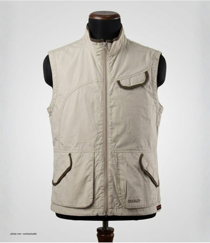 OGALO 211260U001 Gilet sans manches en coton | Confort Doux