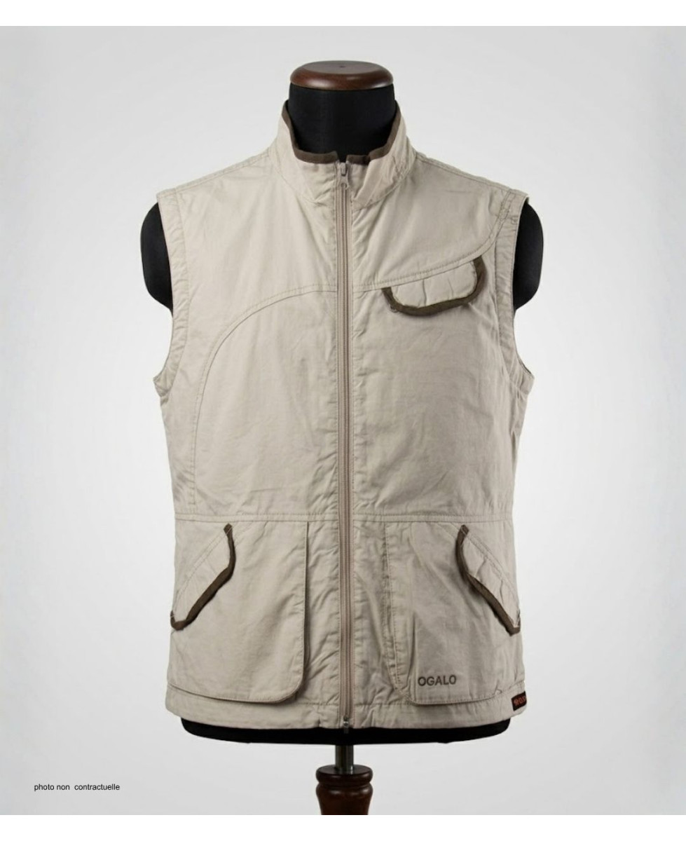 OGALO 211260U001 Gilet sans manches en coton | Confort Doux
