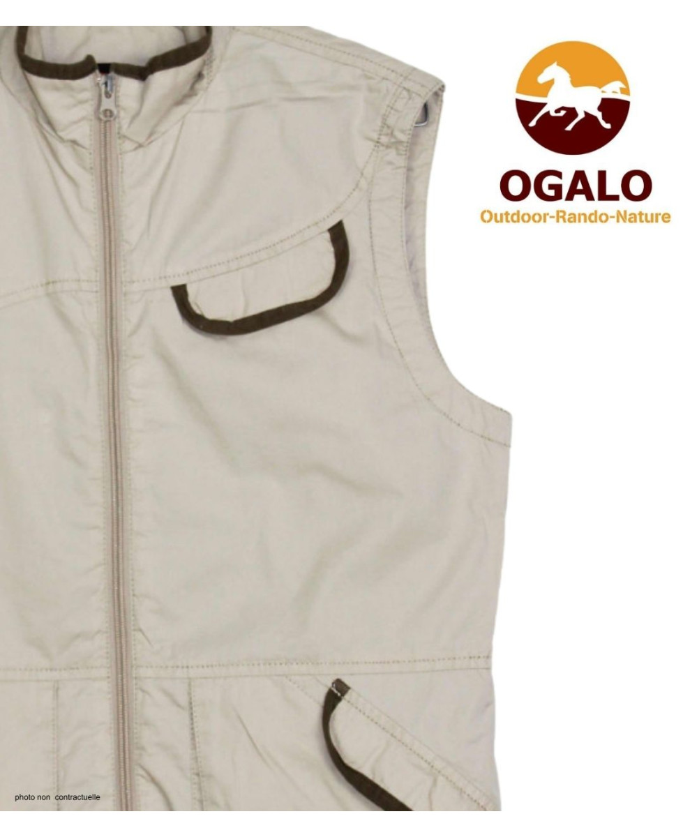 OGALO 211260U001 Gilet sans manches en coton | Confort Doux