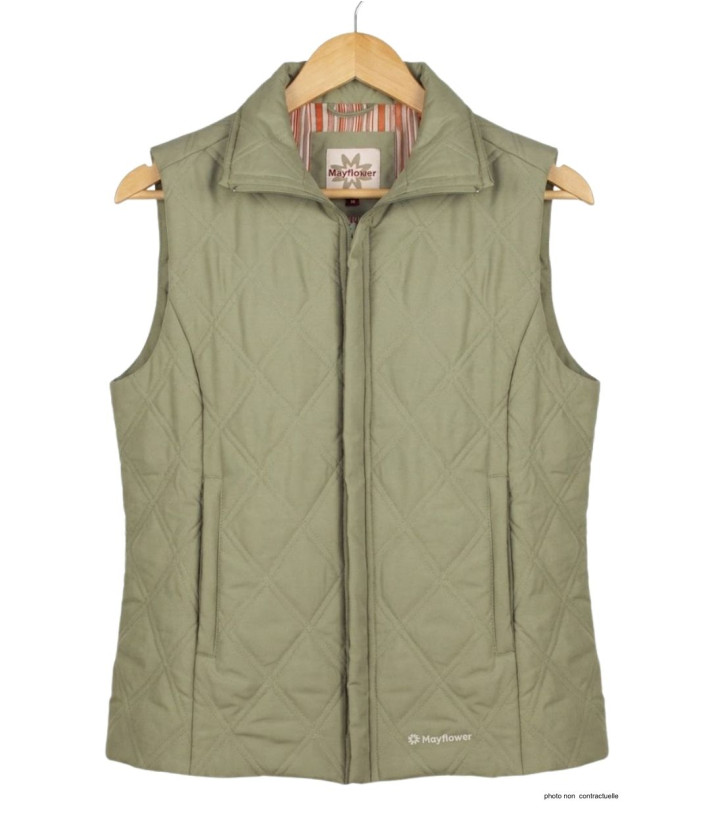 Gilet sans manches MAYFLOWER 610443U001 : style bicolore léger
