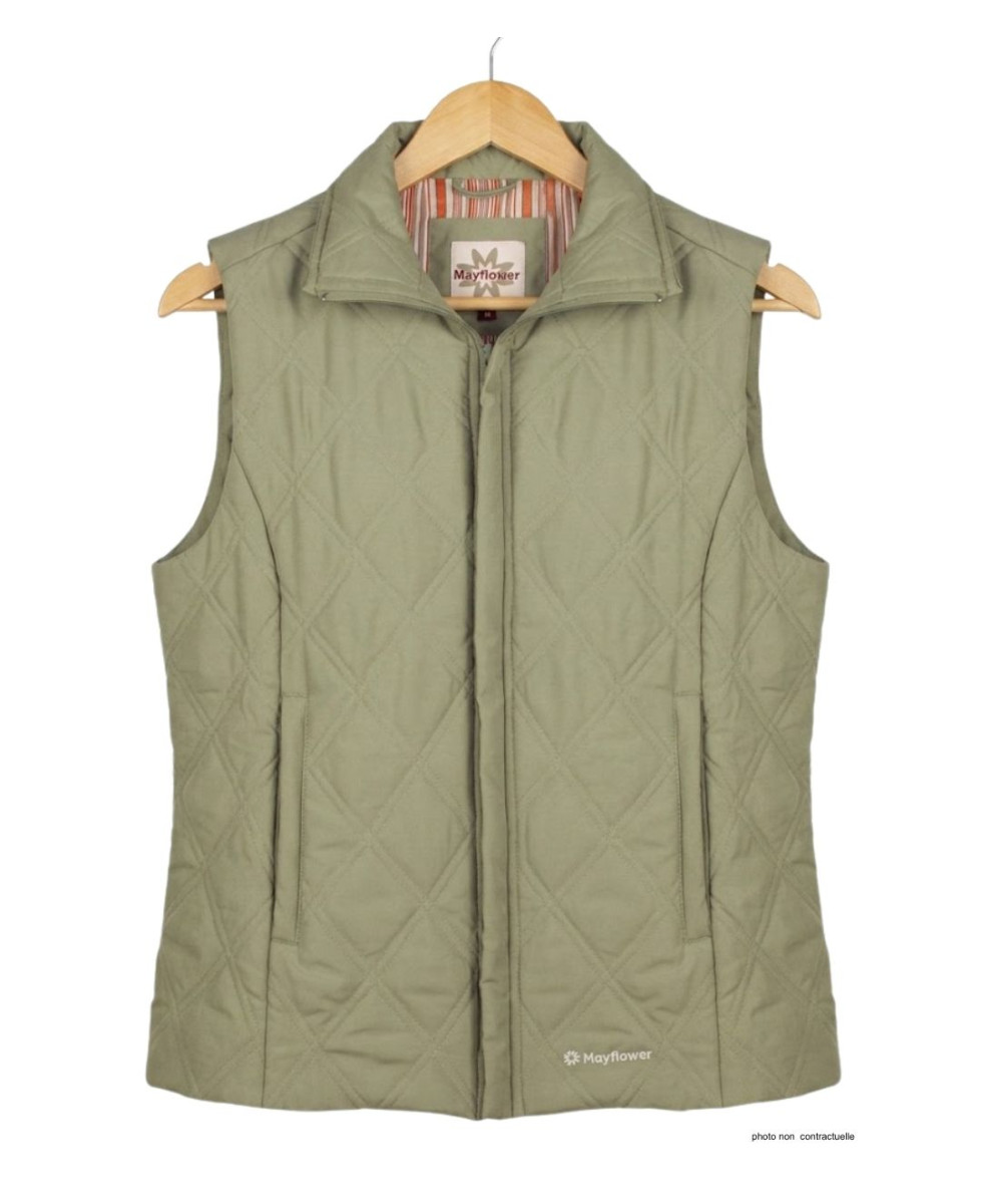 Gilet sans manches MAYFLOWER 610443U001 : style bicolore léger