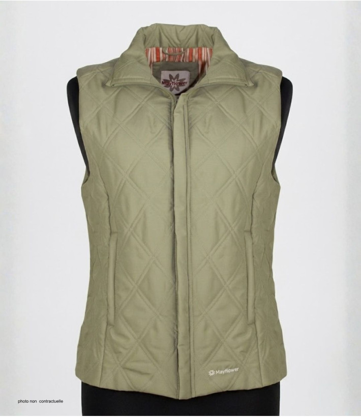 Gilet sans manches MAYFLOWER 610443U001 : style bicolore léger