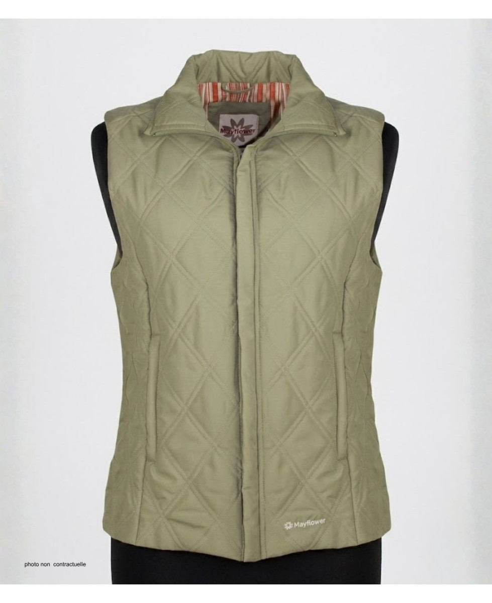 Gilet sans manches MAYFLOWER 610443U001 : style bicolore léger
