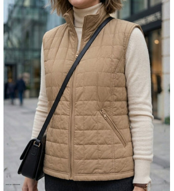 Gilet sans manches matelassé MAYFLOWER 818052U001 : chic et chaud