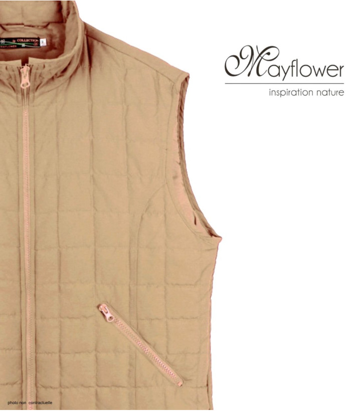 Gilet sans manches matelassé MAYFLOWER 818052U001 : chic et chaud