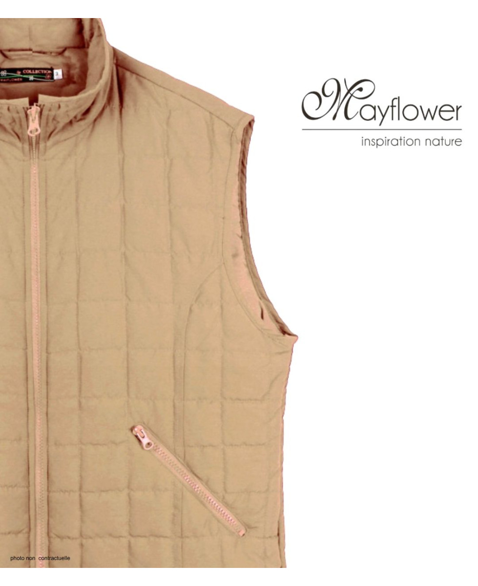 Gilet sans manches matelassé MAYFLOWER 818052U001 : chic et chaud