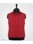 Gilet sans manches matelassé MAYFLOWER 818052U003 : rouge griotte