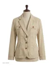MAYFLOWER SE1080 Veste tissu extensible beige femme