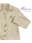 MAYFLOWER SE1080 Veste tissu extensible beige femme