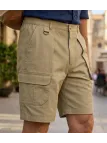 Short homme MAYFLOWER 710099U001 | Bermuda robuste camel marron