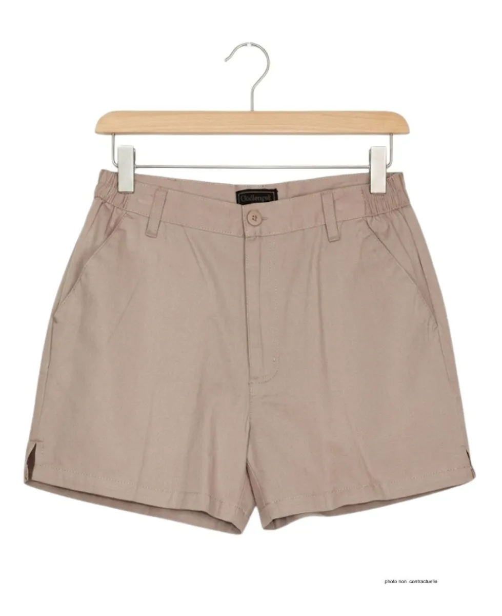 Short CHALLENGER BANJO1 | Short homme semi-élastique beige coton