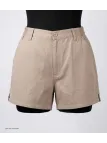 Short CHALLENGER BANJO1 | Short homme semi-élastique beige coton