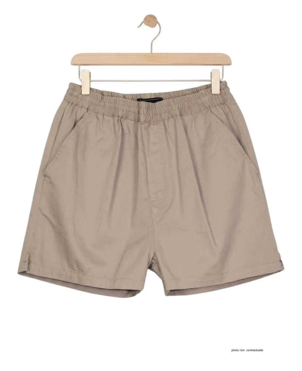 Short CHALLENGER BIVOUAC1 | Short homme élastique beige twill