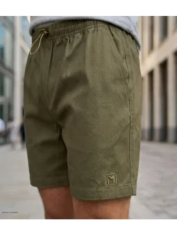 Short à 3 poches pour homme de la marque MAYFLOWER COLLECTION modèle 710095U003 de couleur kaki.