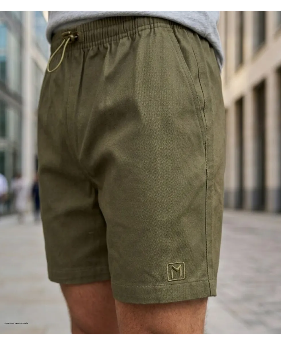 Short à 3 poches pour homme de la marque MAYFLOWER COLLECTION modèle 710095U003 de couleur kaki.