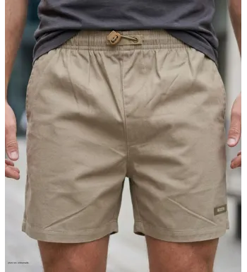 Short à 3 poches bicolore pour homme de la marque MAYFLOWER modèle 710117U003 de couleur lierre et beige.