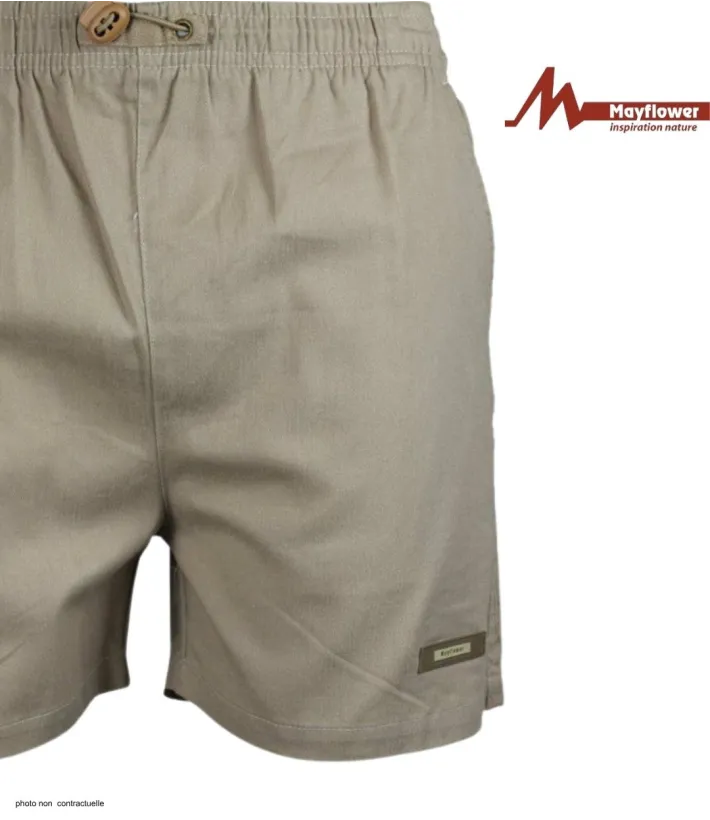 Short MAYFLOWER 710117U003 | Bermuda 3 poches lierre beige