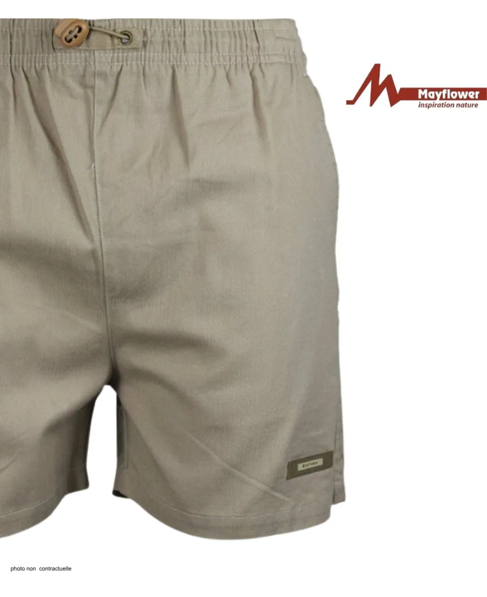 Short MAYFLOWER 710117U003 | Bermuda 3 poches lierre beige