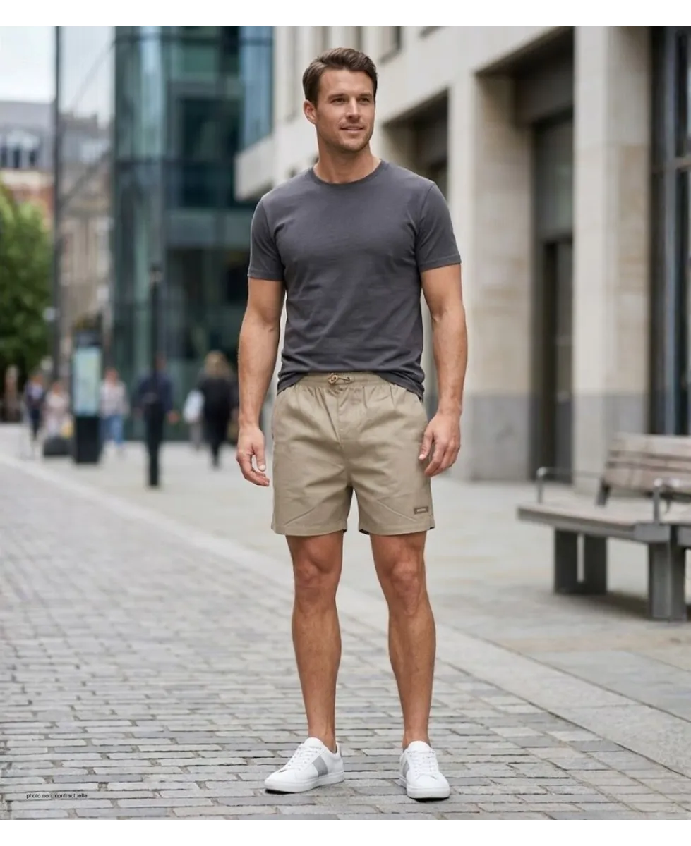 Short MAYFLOWER 710117U003 | Bermuda 3 poches lierre beige