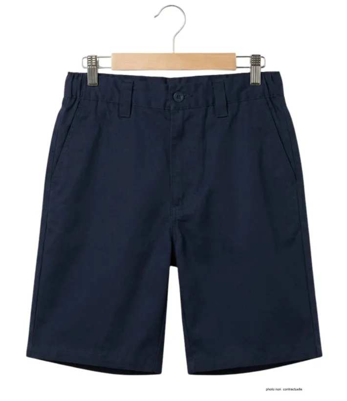 Short homme Mayflower 710096U002 classique bleu marine élastique