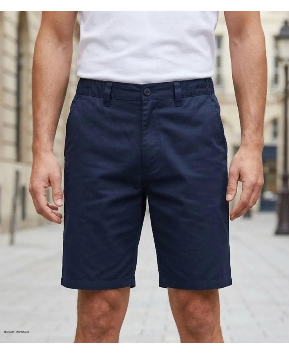 Short homme Mayflower 710096U002 classique bleu marine élastique