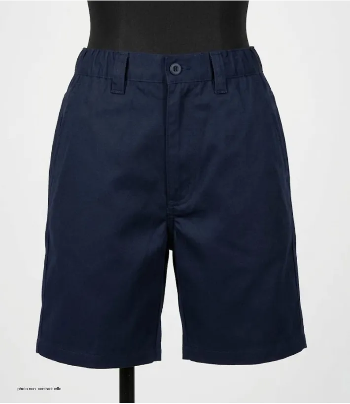Short homme Mayflower 710096U002 classique bleu marine élastique