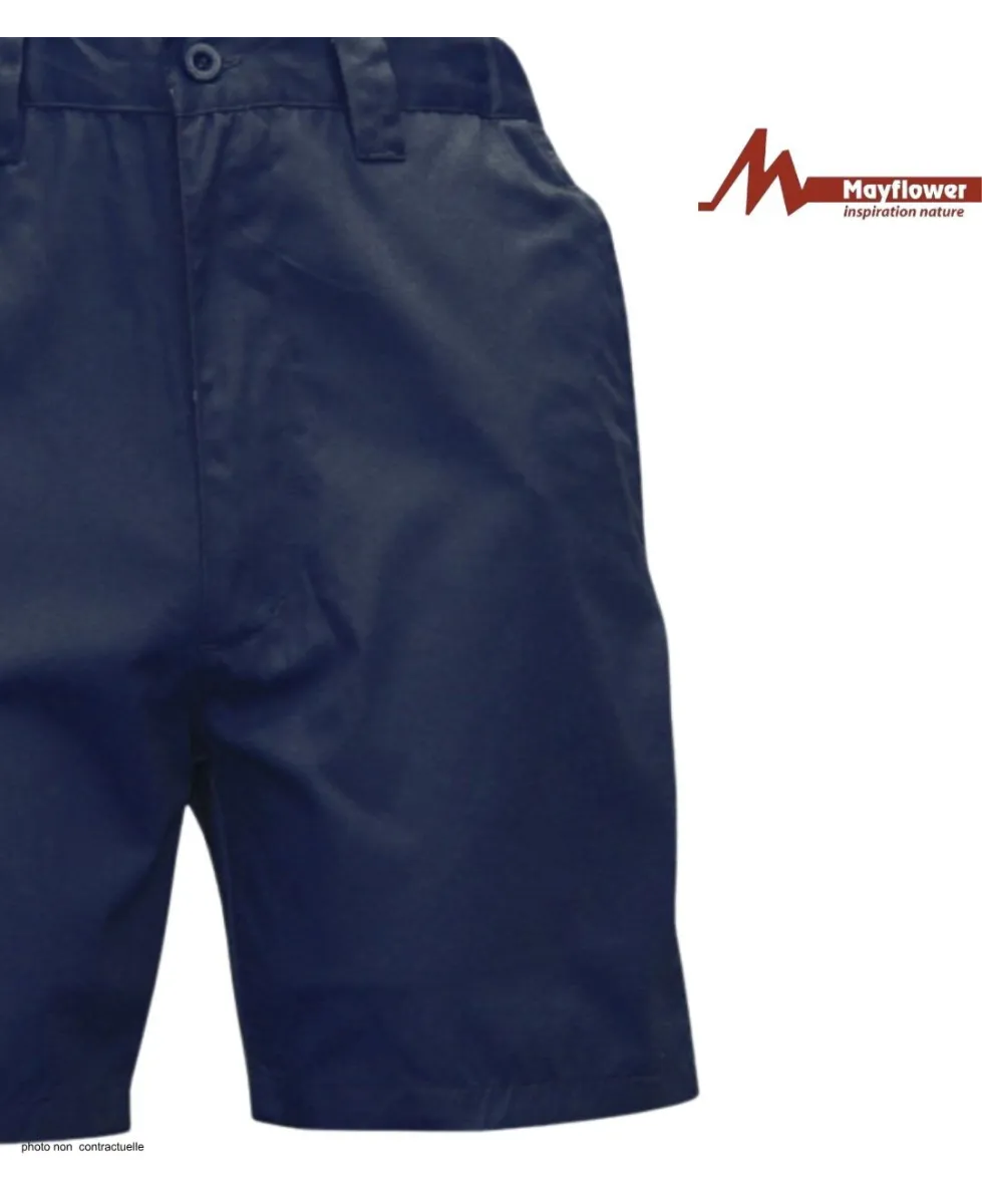 Short homme Mayflower 710096U002 classique bleu marine élastique