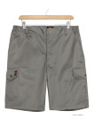 Bermuda de travail homme Worker SE7083 marron gris terre