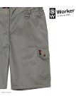 Bermuda de travail homme Worker SE7083 marron gris terre