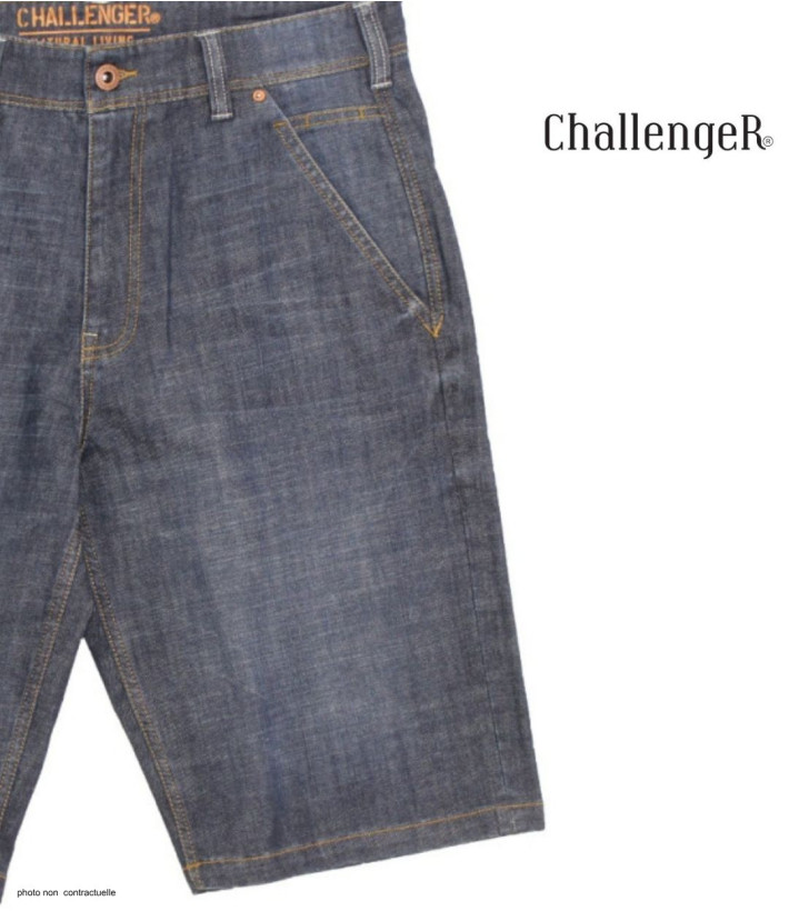 Bermuda en jean CHALLENGER IBIS1 - Short stretch confortable