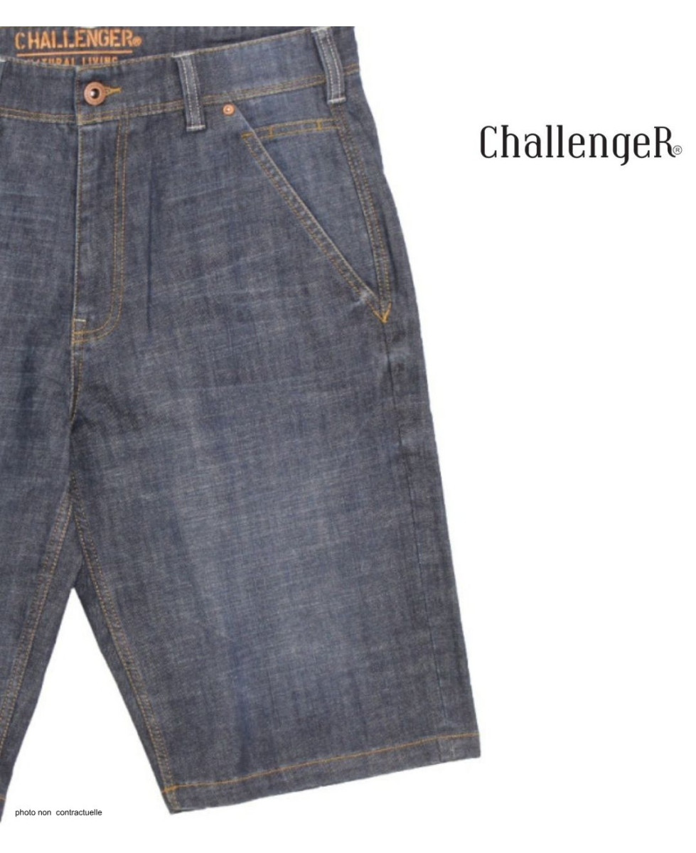 Bermuda en jean CHALLENGER IBIS1 - Short stretch confortable