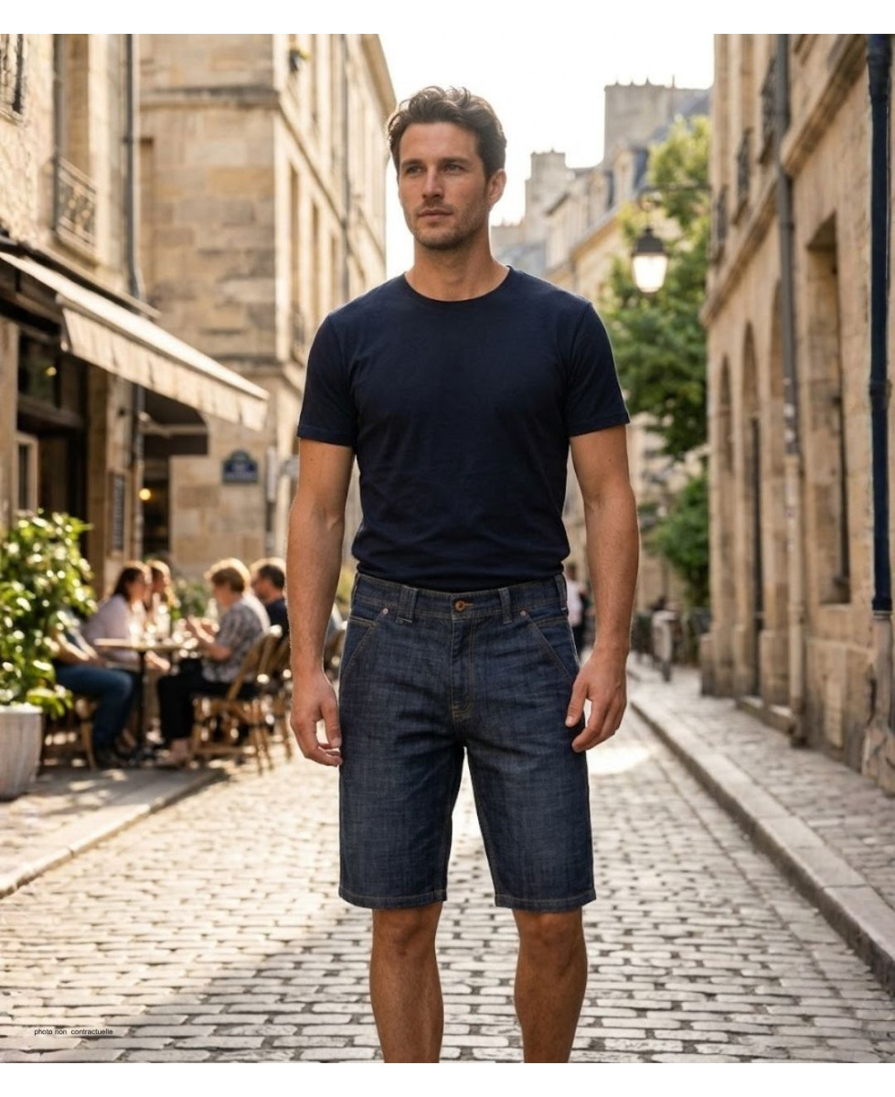 Bermuda en jean CHALLENGER IBIS1 - Short stretch confortable