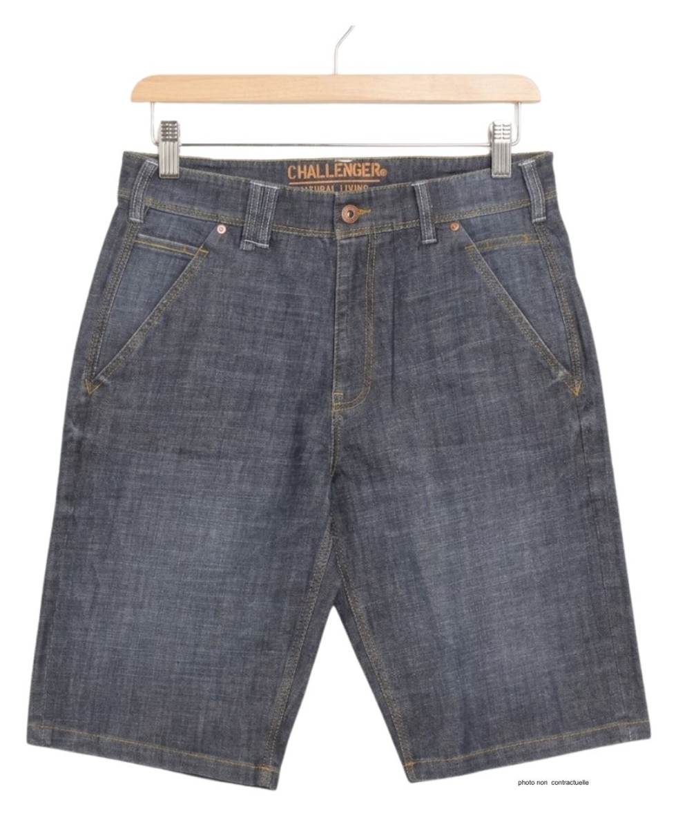 Bermuda en jean CHALLENGER IBIS1 - Short stretch confortable